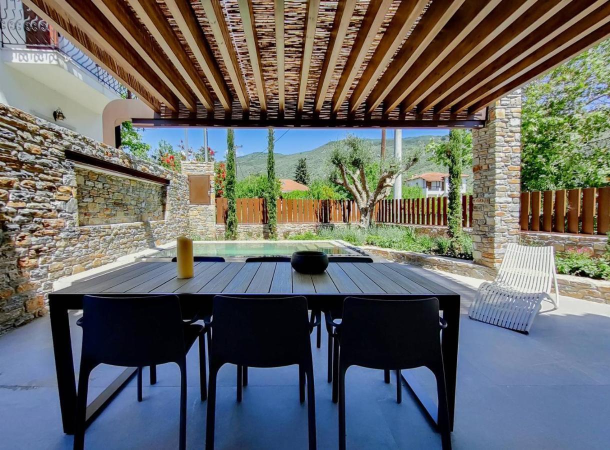 Lethe Villas With Private Pool Kato Gatzea Greece Dış mekan fotoğraf