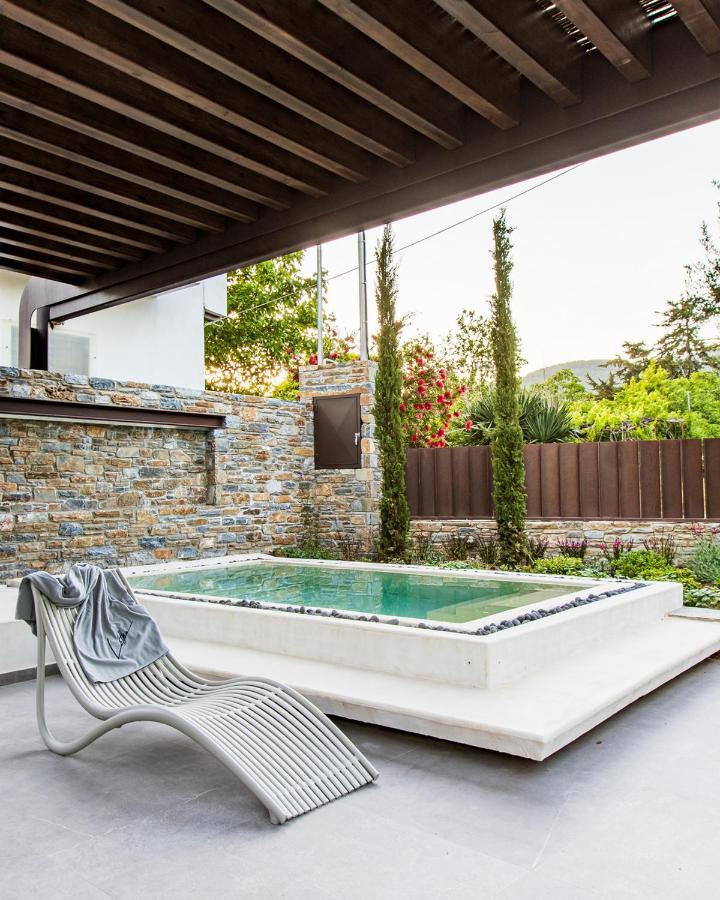 Lethe Villas With Private Pool Kato Gatzea Greece Dış mekan fotoğraf
